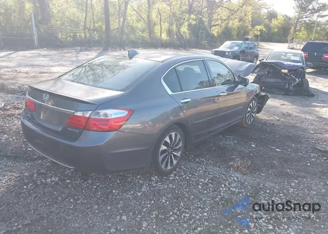 2015 Honda Accord Hybrid Ex-L from USA, damaged, VIN 1HGCR6F58FA001829